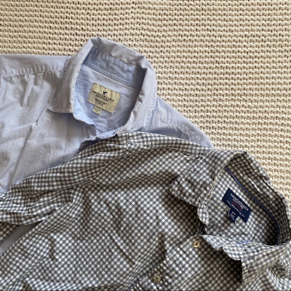 Bundle of 2 American Eagle Men’s Casual Shirts